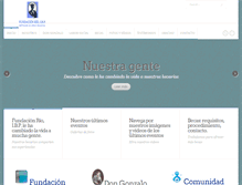 Tablet Screenshot of fundacionrio.org